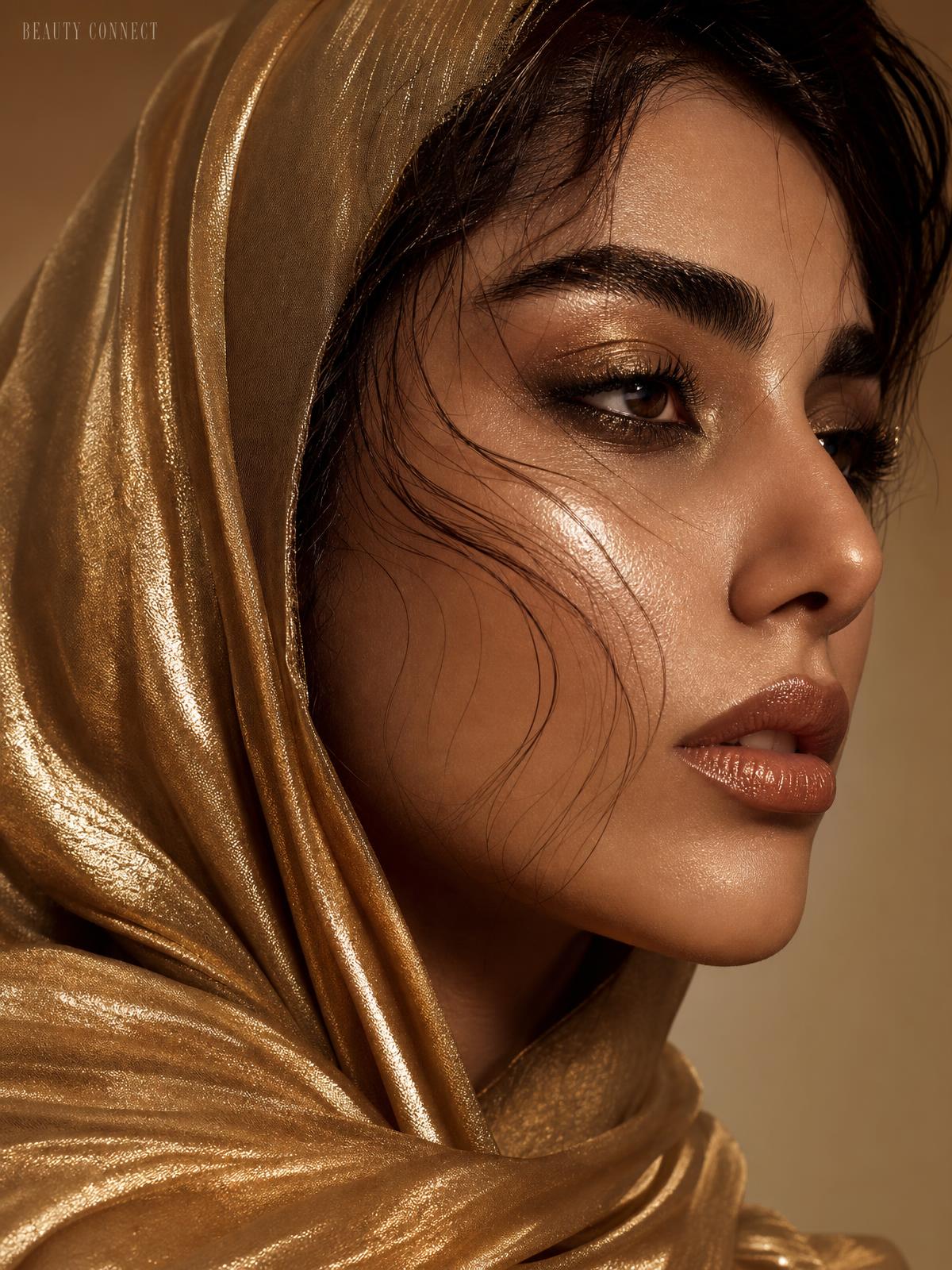 Editorial beauty portrait