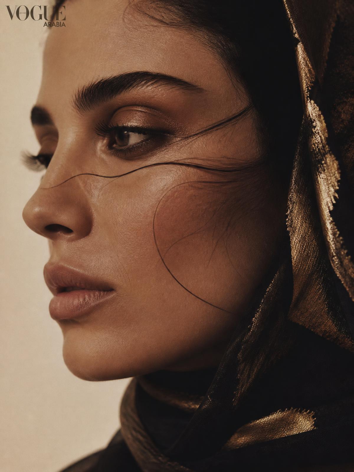 Editorial beauty portrait